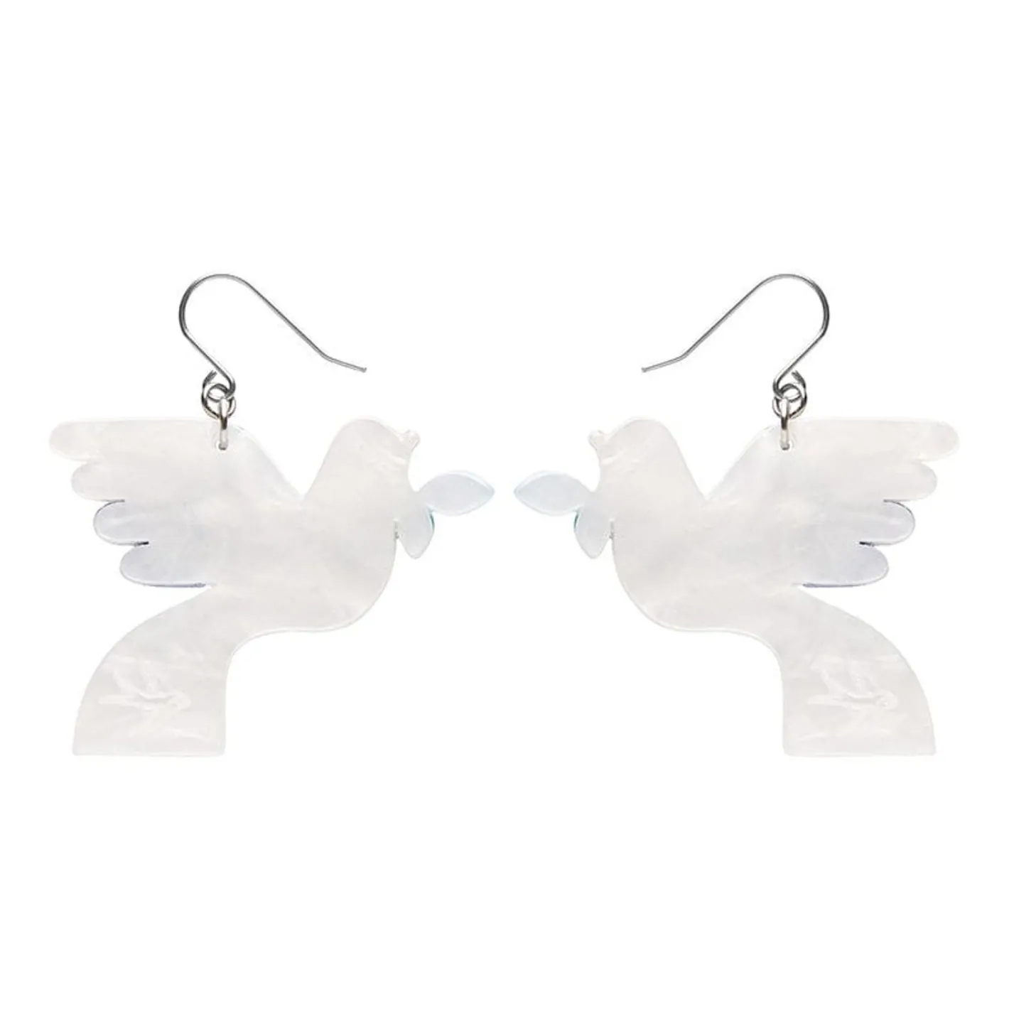 Erstwilder Peace & Love Drop Earrings^ Earrings