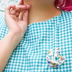 Erstwilder Peaceful Flight Brooch^ Brooches