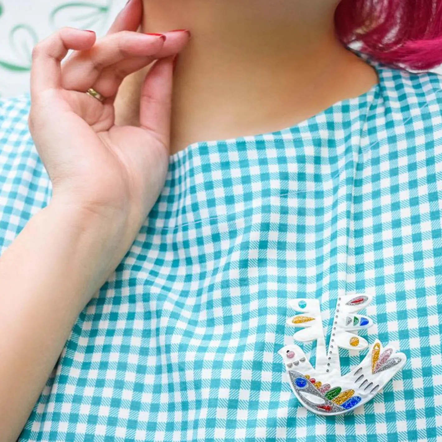 Erstwilder Peaceful Flight Brooch^ Brooches