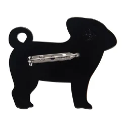 Erstwilder Pebbles The Progressive Pug Brooch^ Brooches