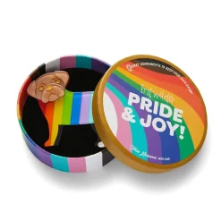 Erstwilder Pebbles The Progressive Pug Brooch^ Brooches