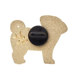 Erstwilder Pebbles The Progressive Pug Enamel Pin^ Enamel Pins