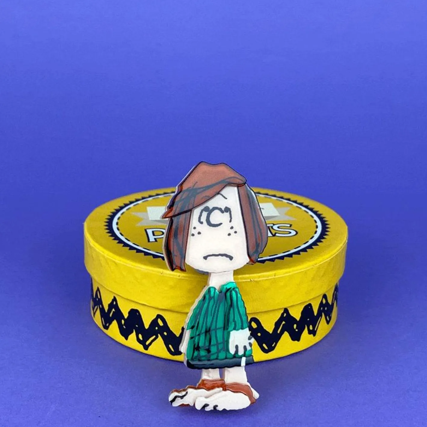 Erstwilder Peppermint Patty Brooch^ Brooches