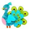 Erstwilder Percy The Peacock Brooch^ Brooches