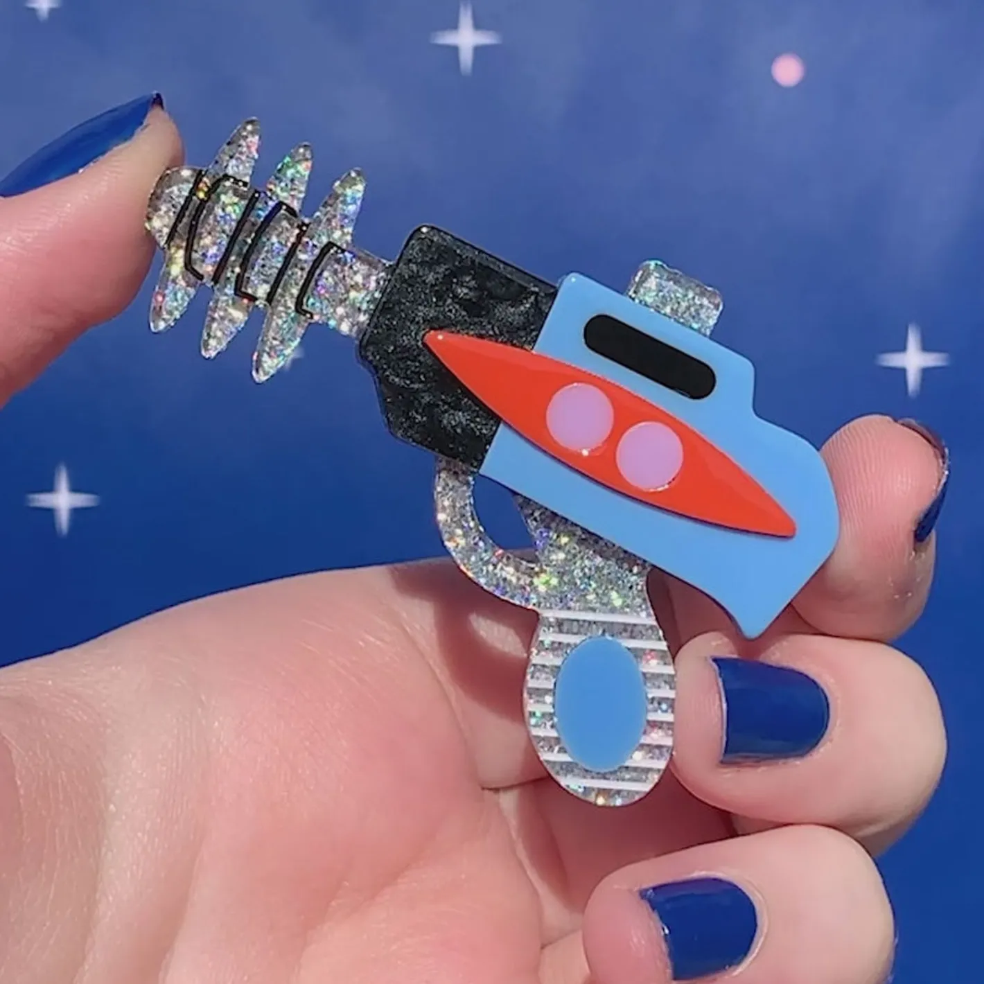 Erstwilder Pew Pew Brooch^ Brooches