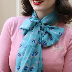 Erstwilder Phoebe The Fairy Wren Neck Large Scarf^ Scarves