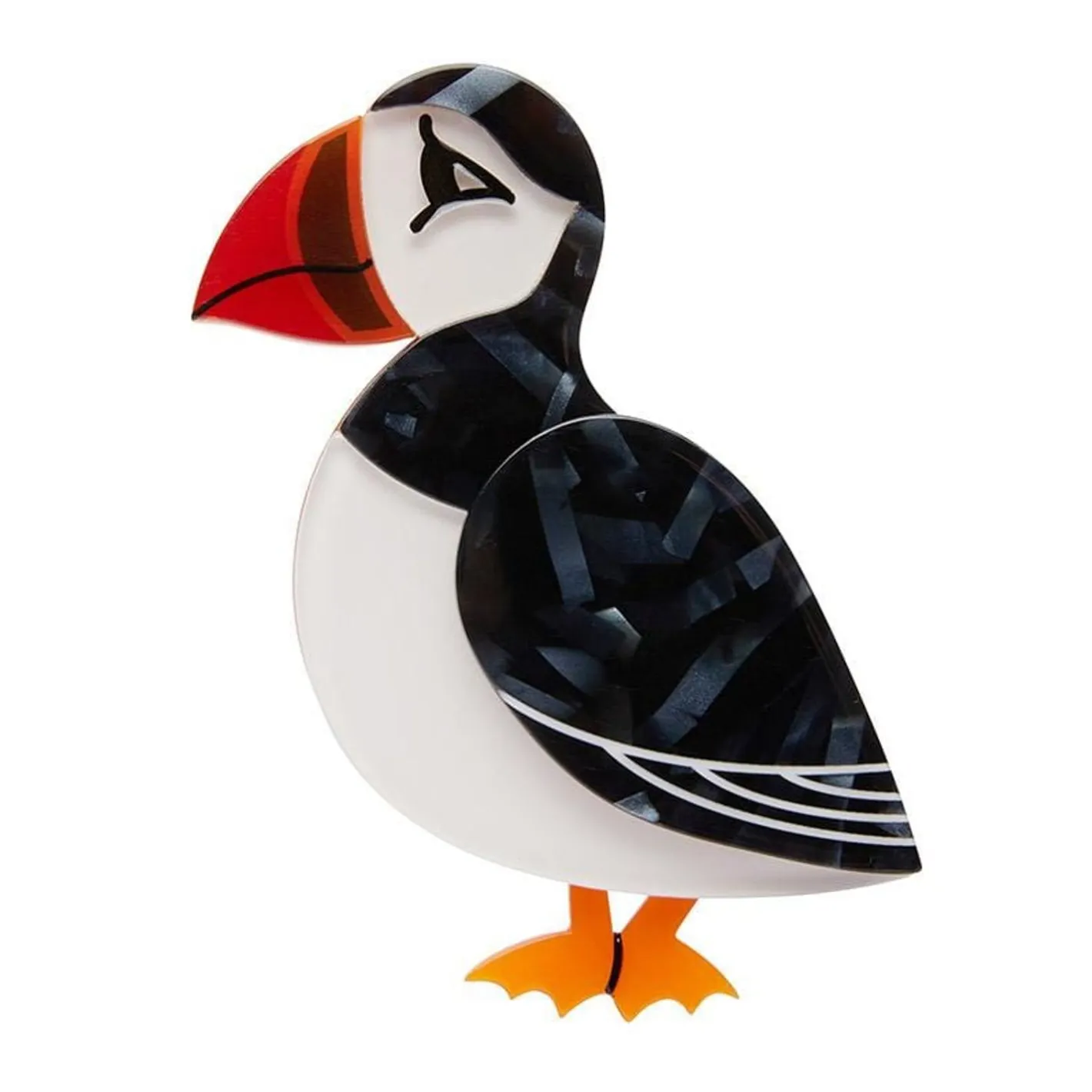 Erstwilder Piccolo Puffin Brooch^ Brooches