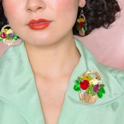 Erstwilder Picnic Party Starter Brooch^ Brooches