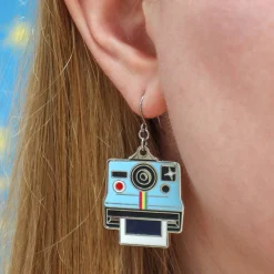 Erstwilder Picture Of Us Enamel Drop Earrings^ Enamel Earrings