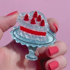 Erstwilder Piece Of Cake Brooch^ Brooches