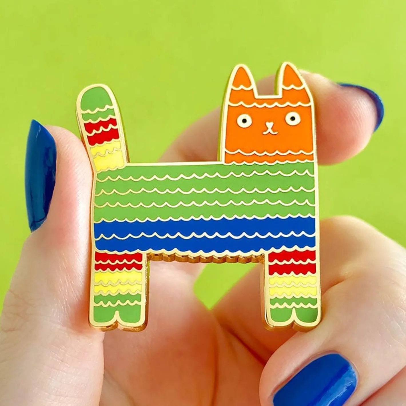 Erstwilder Pinata Cat Enamel Pin^ Enamel Pins