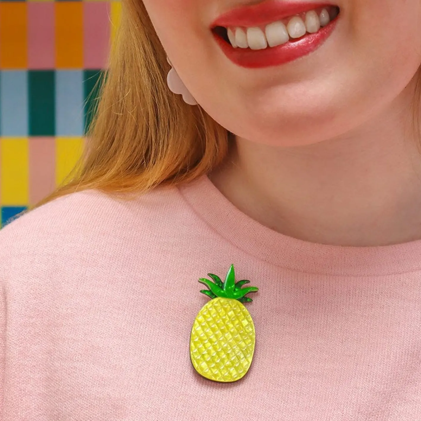 Erstwilder Pineapple Express Brooch^ Brooches