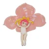 Erstwilder Pink Boronia Brooch^ Brooches