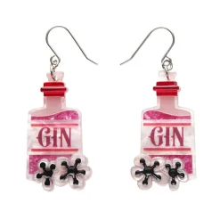 Erstwilder Pink Gin Party Drop Earrings^ Earrings