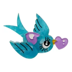 Erstwilder Piper The Love Bird Brooch^ Brooches