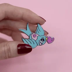 Erstwilder Piper The Love Bird Enamel Pin^ Enamel Pins