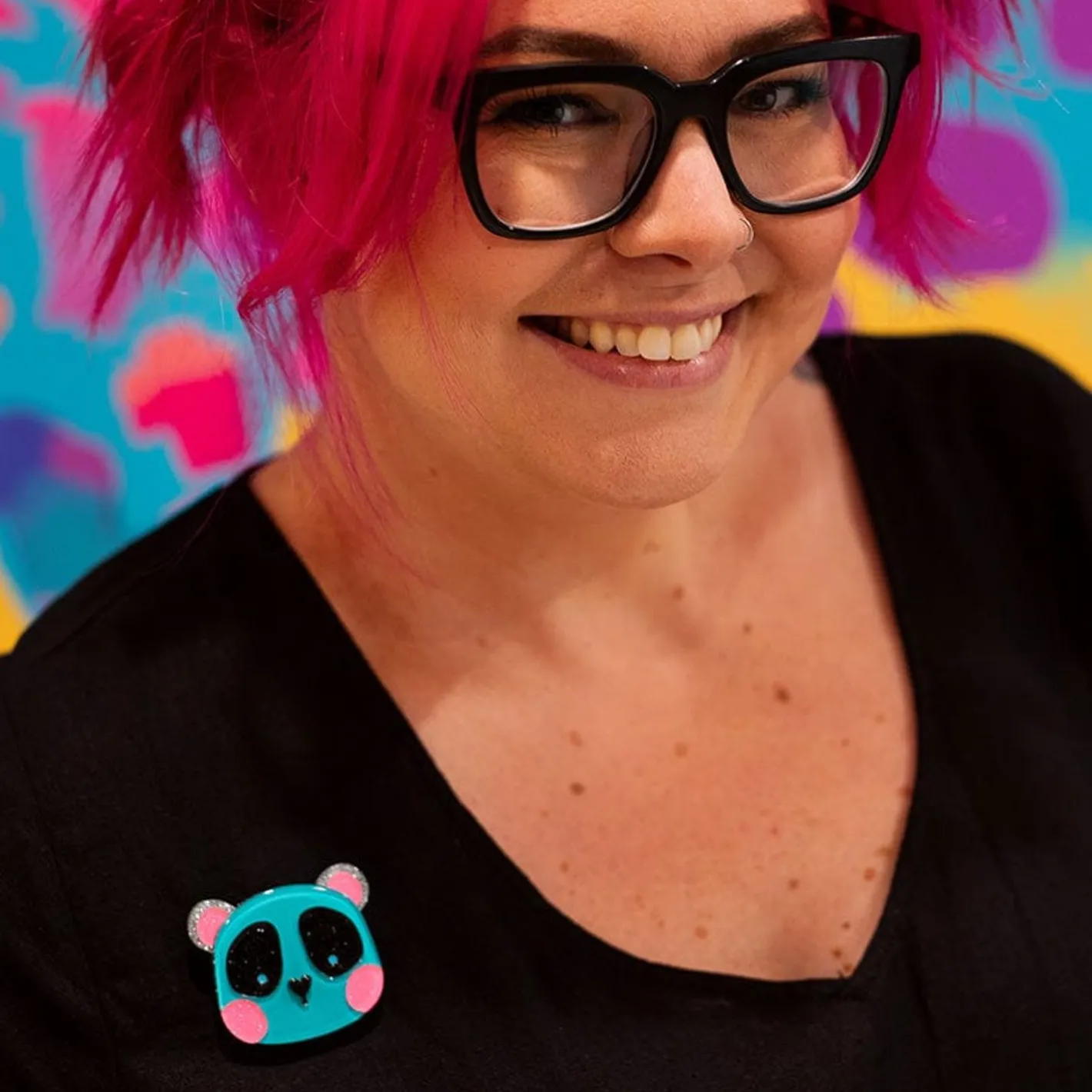 Erstwilder Pippa The Panda Brooch^ Brooches