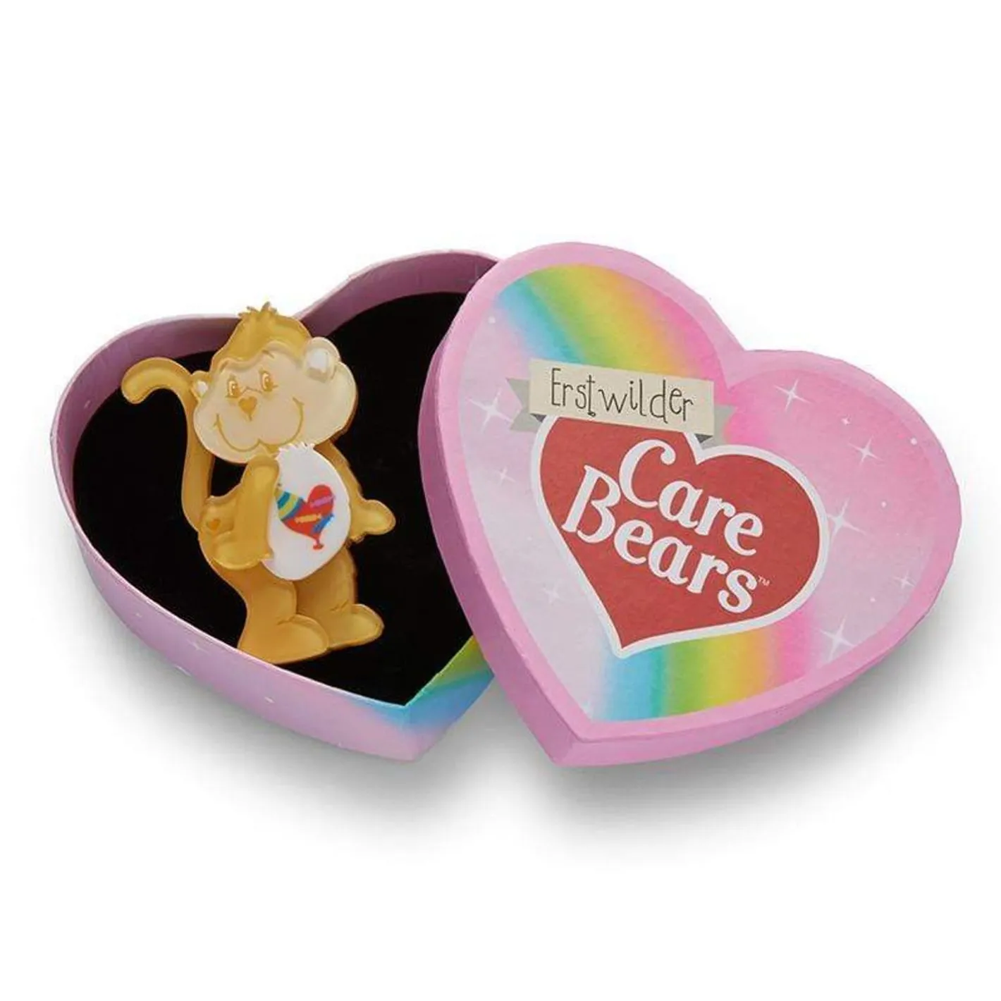 Erstwilder Playful Heart Monkey Brooch^ Brooches
