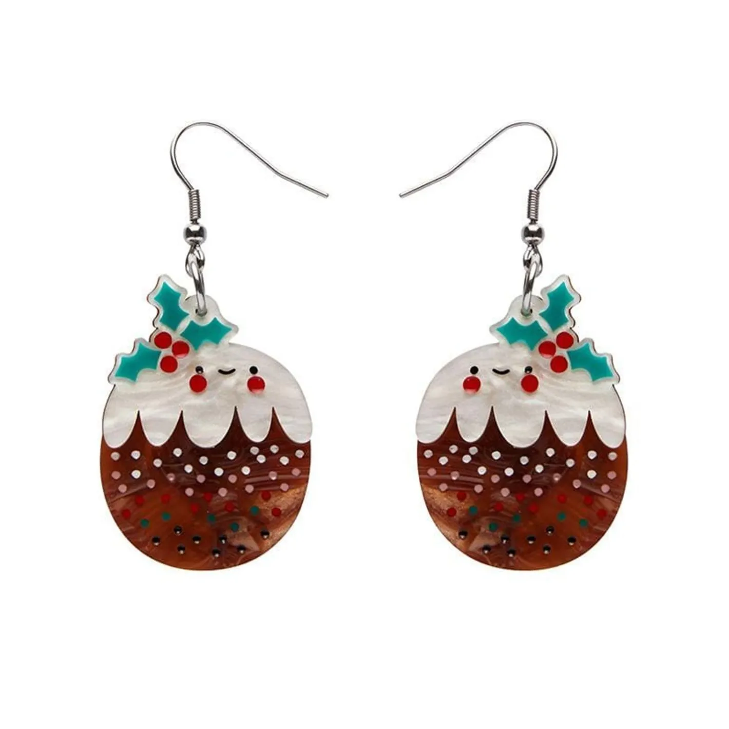 Erstwilder Plum Puddie Earrings^ Earrings