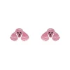 Erstwilder Poodle Ripple Stud Earrings - Pink^ Essential Earrings
