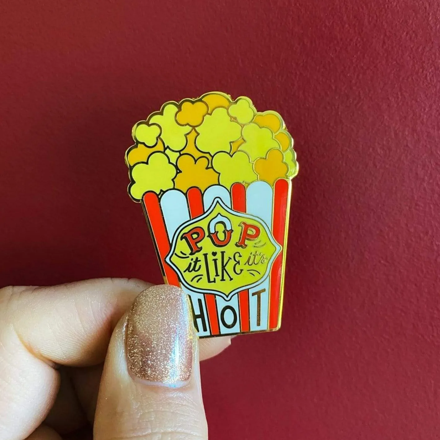Erstwilder Pop It Like It'S Hot Enamel Pin^ Enamel Pins