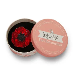 Erstwilder Poppy Field Brooch^ Brooches