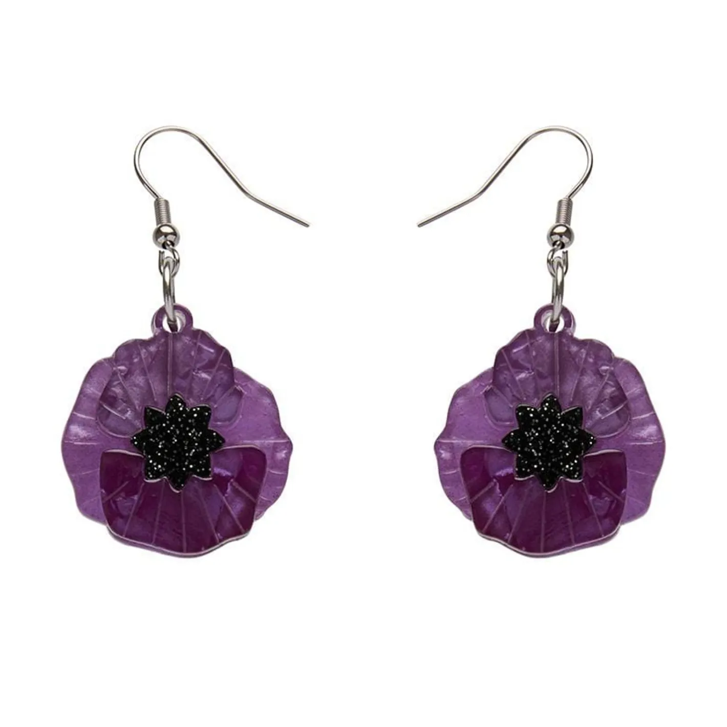 Erstwilder Poppy Field Drop Earrings^ Earrings