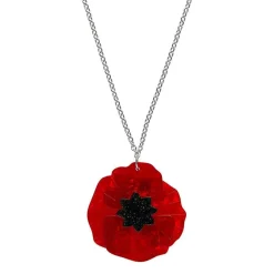 Erstwilder Poppy Field Pendant Necklace^ Necklaces