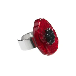 Erstwilder Poppy Field Statement Ring^ Rings