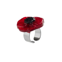 Erstwilder Poppy Field Statement Ring^ Rings