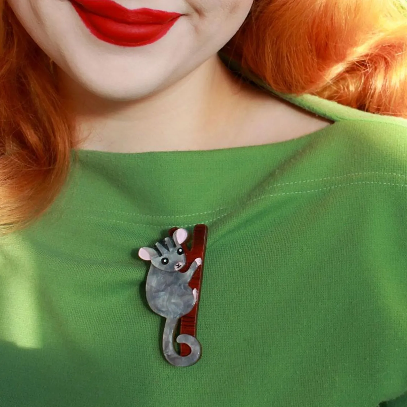 Erstwilder Possum At Play Brooch^ Brooches