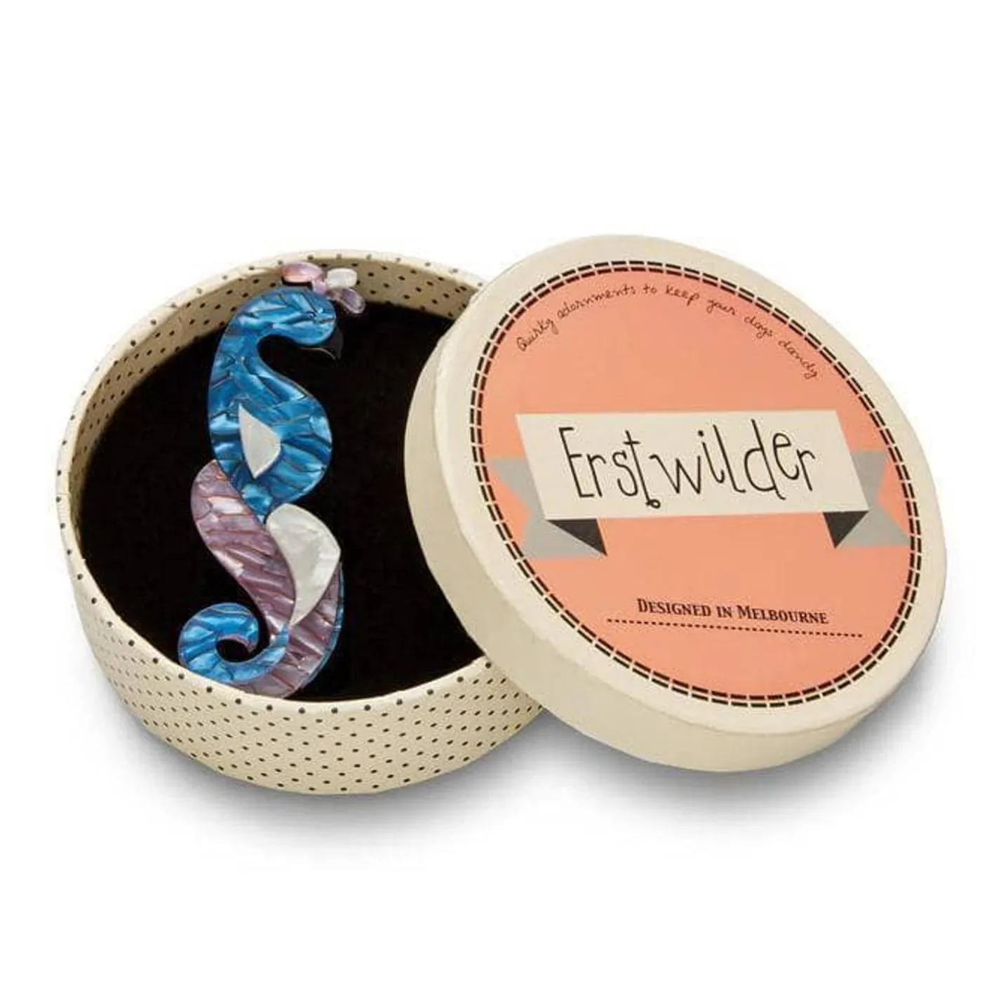 Erstwilder Precious Peafowl Bird Brooch^ Brooches