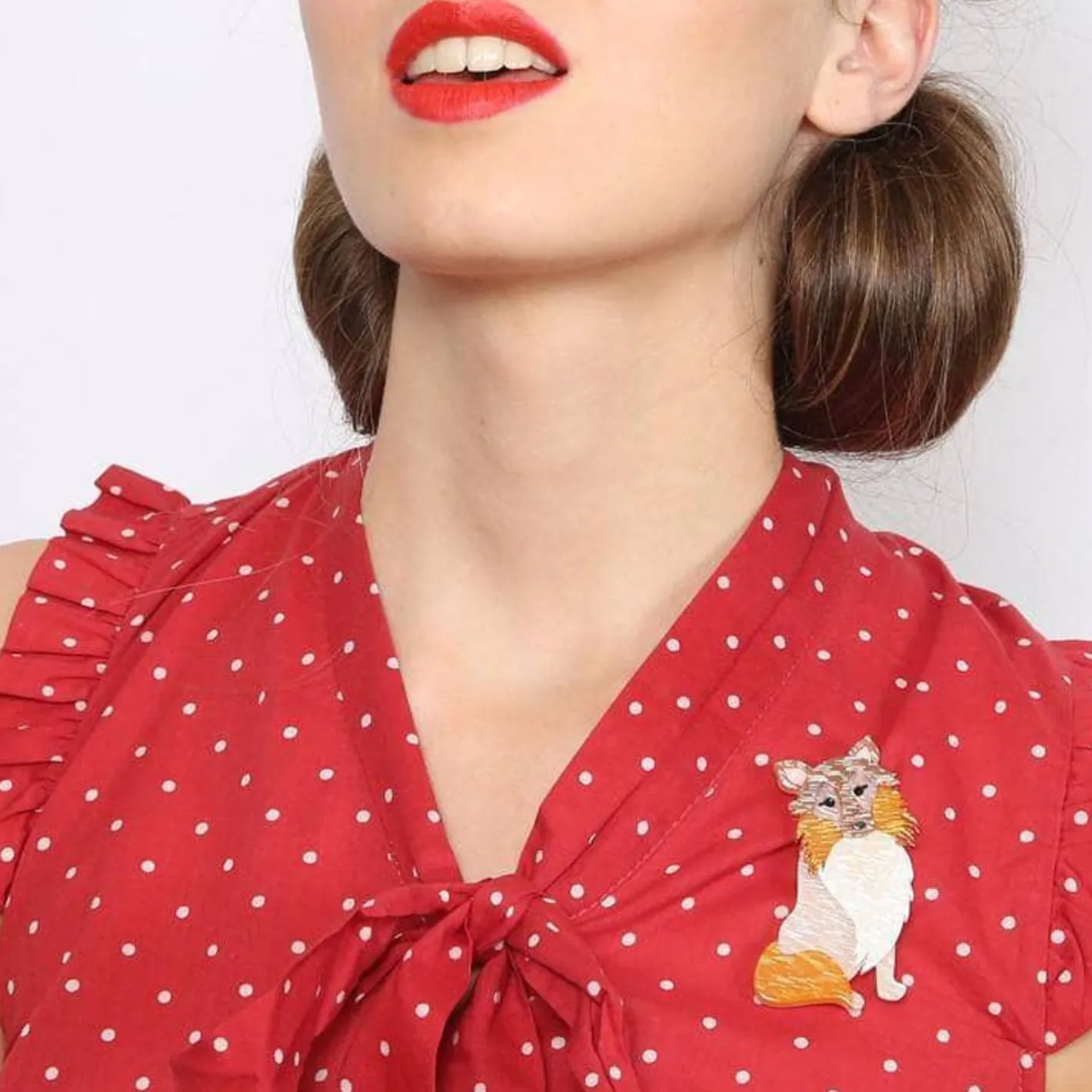 Erstwilder Precocious Pixie Dog Brooch^ Brooches