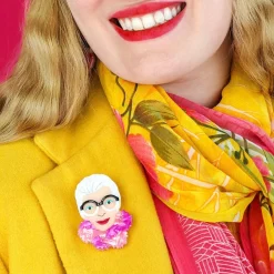 Erstwilder Pretty In Pom Poms Iris Brooch^ Brooches