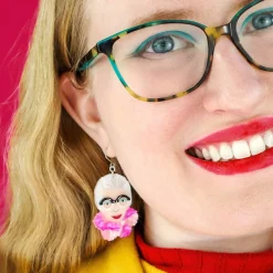 Erstwilder Pretty In Pom Poms Iris Drop Earrings^ Earrings