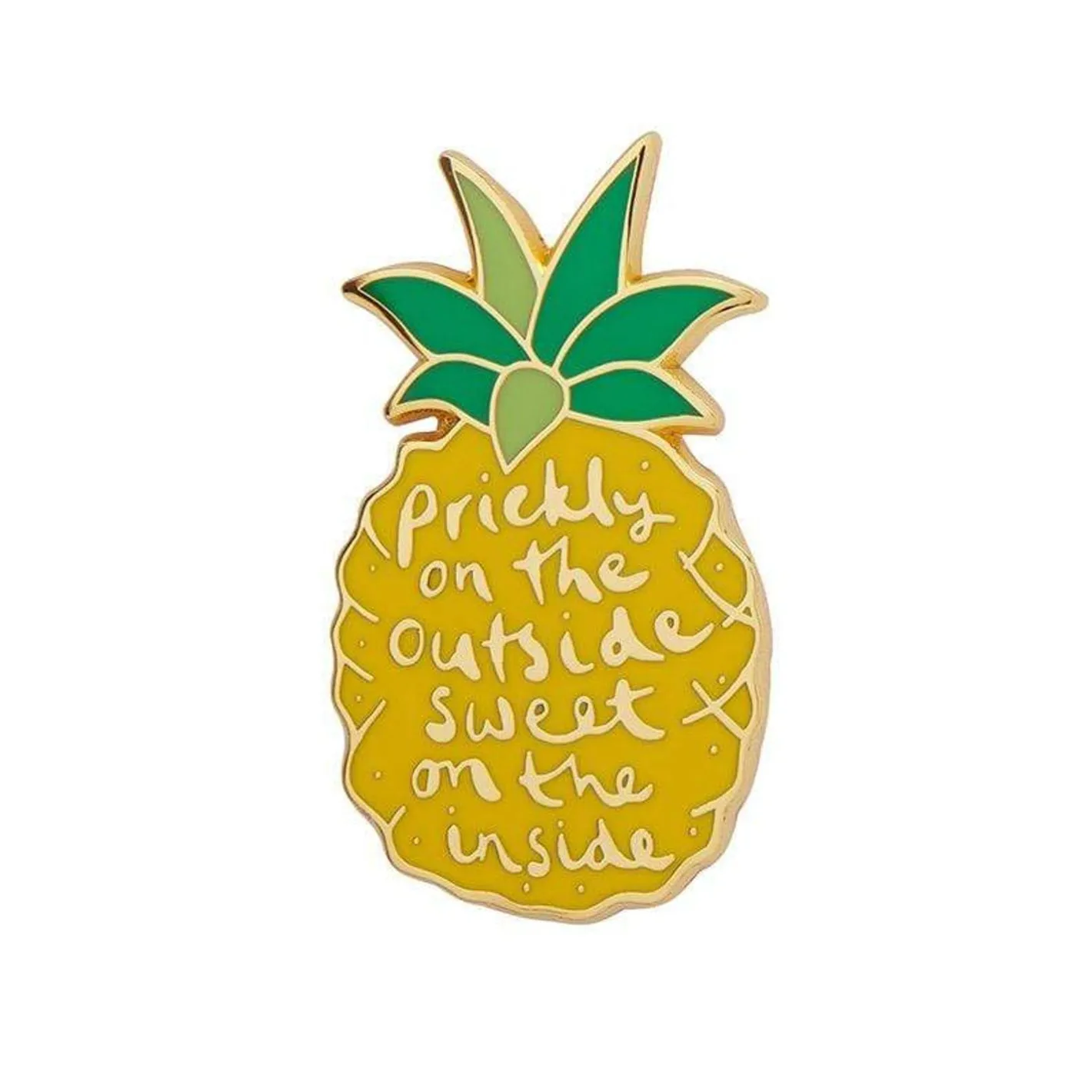 Erstwilder Prickly Pineapple Enamel Pin^ Enamel Pins