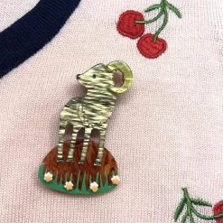 Erstwilder Pride Of Big Horn Brooch^ Brooches