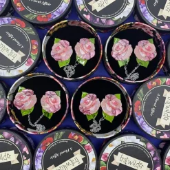 Erstwilder Prim Petals Cardigan Clips^ Brooches
