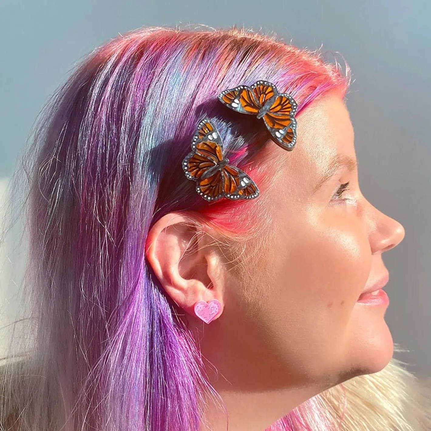 Erstwilder Prince Of Orange Hair Clips Set - 2 Piece^ Hair Clips & Claws