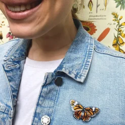 Erstwilder Prince Of Orange Mini Brooch^ Brooches