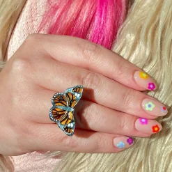 Erstwilder Prince Of Orange Statement Ring^ Rings