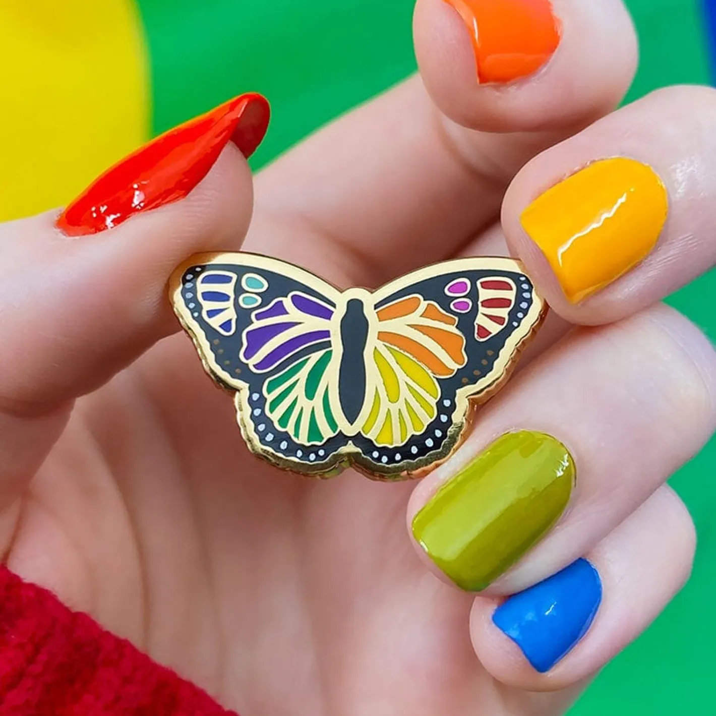Erstwilder Prince Of Pride Butterfly Enamel Pin^ Enamel Pins