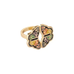 Erstwilder Prince Of Pride Butterfly Enamel Ring^ Rings