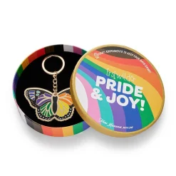 Erstwilder Prince Of Pride Butterfly Enamel Key Ring^ Enamel Key Rings