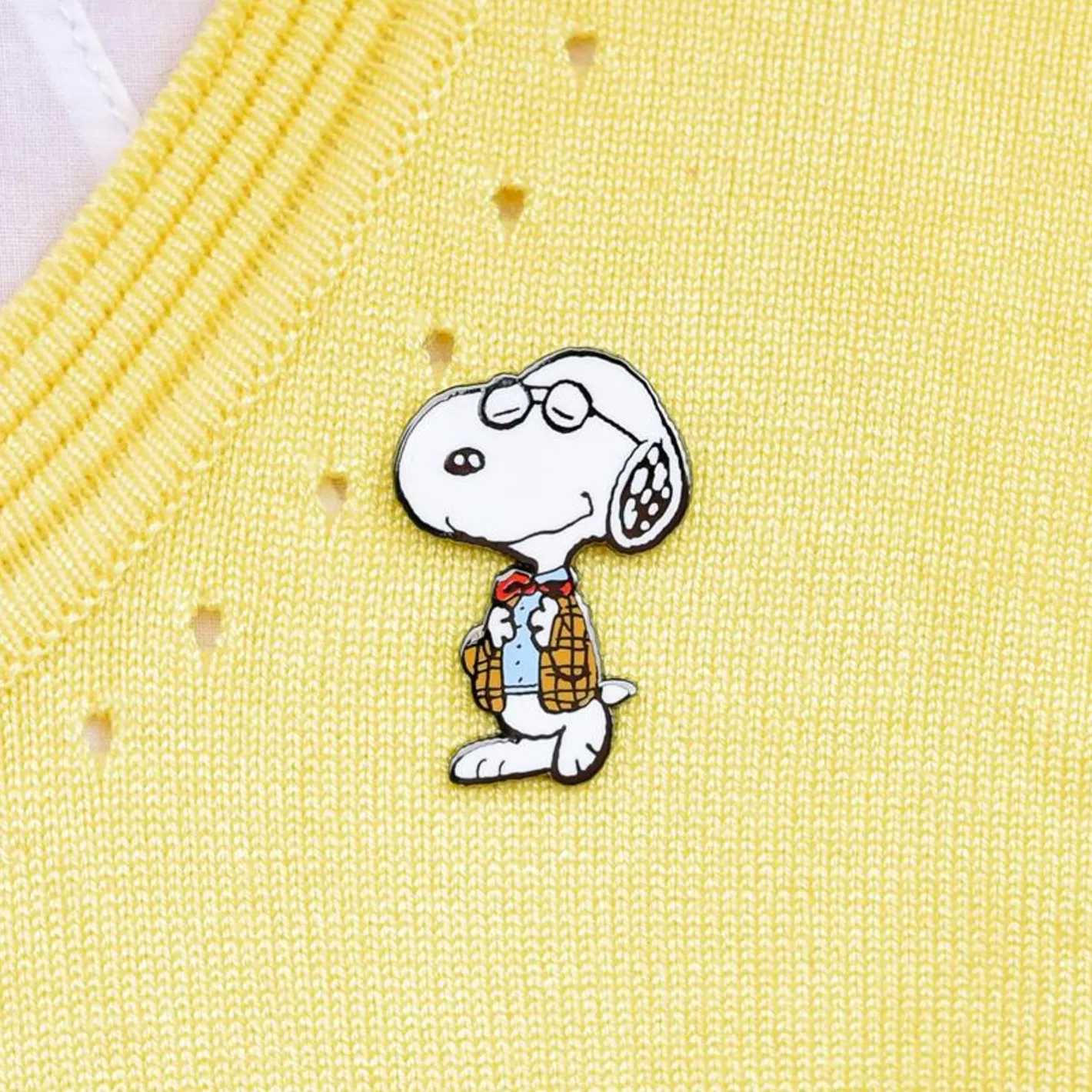 Erstwilder Professor Snoopy Enamel Pin^ Enamel Pins
