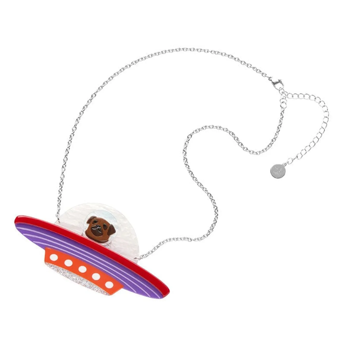 Erstwilder Pug Encounters Necklace^ Necklaces
