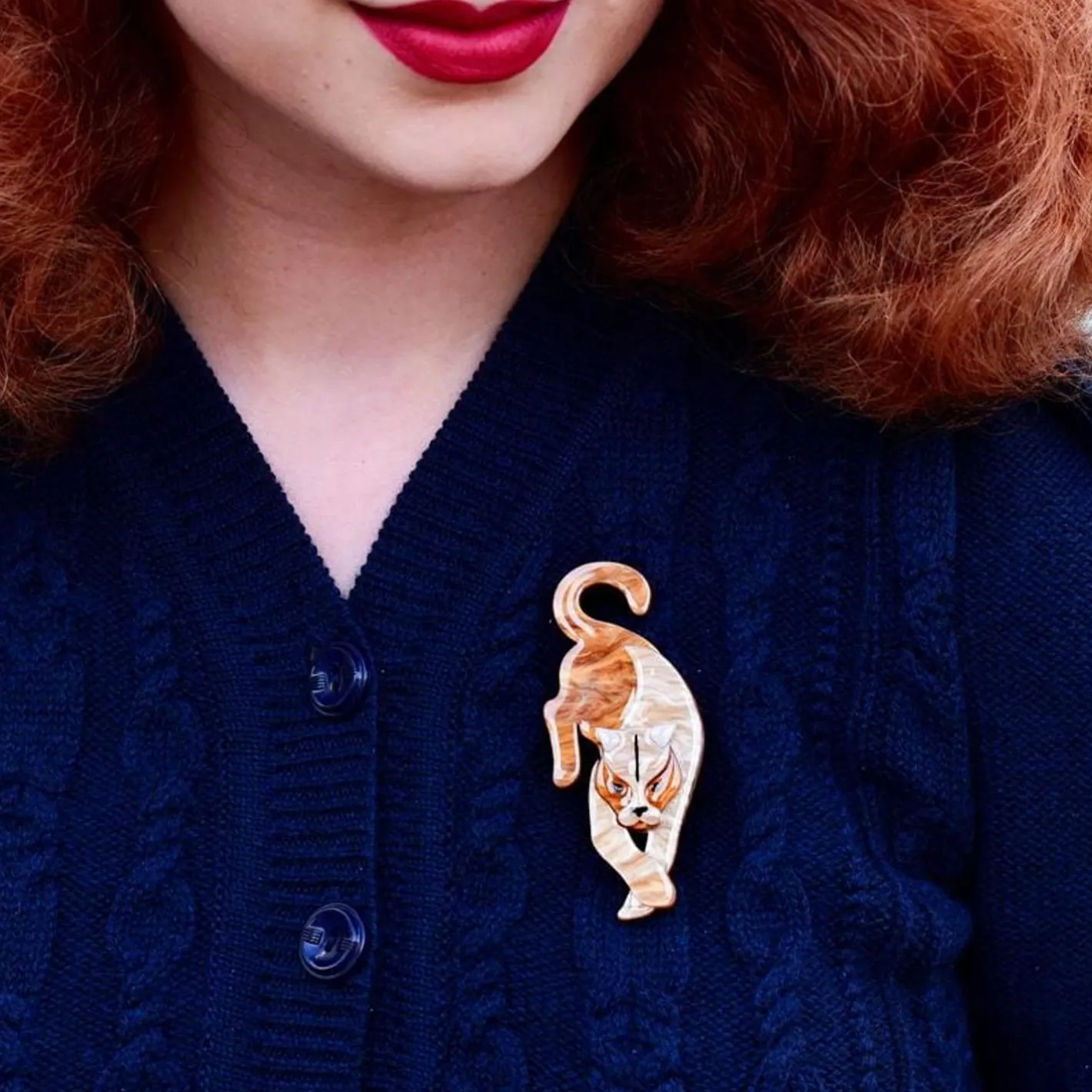 Erstwilder Puma Pride Brooch^ Brooches