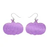 Erstwilder Pumpkin Magic Mirror Drop Earrings - Purple^ Essential Earrings