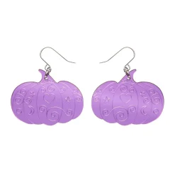 Erstwilder Pumpkin Magic Mirror Drop Earrings - Purple^ Essential Earrings