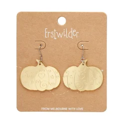 Erstwilder Pumpkin Magic Mirror Drop Earrings - Gold^ Essential Earrings